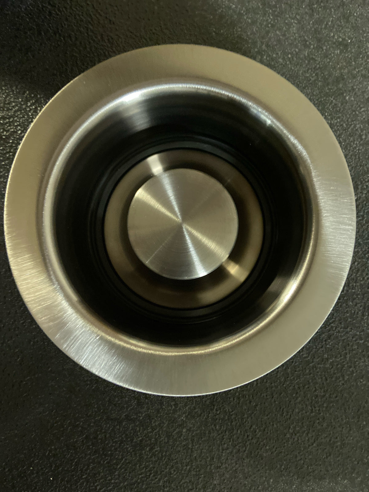 Brizo 69070-SL Garbage Disposal Flange and Stopper for Standard Kitchen Sink Drain Openings - Luxe Steel
