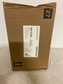 Hampton bay HB3671-35 Elmcroft 18.25 in. 2-Light Brushed Nickel Farmhouse Vanity with Metal Shades