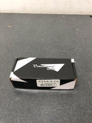 Alno C718-4-PC Contemporary Crystal 4" Center to Center Square Solid Brass Cabinet Handle / Drawer Pull with Swarovski Crystal Accents - Polished Chrome