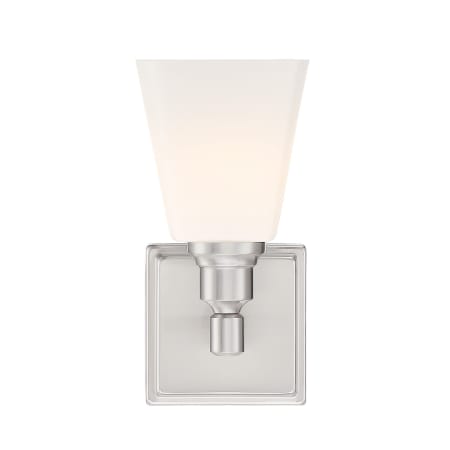 Signature Hardware 453494 Leadwell Single Light 5" Wide Bathroom Vanity Sconce - Brushed Nickel