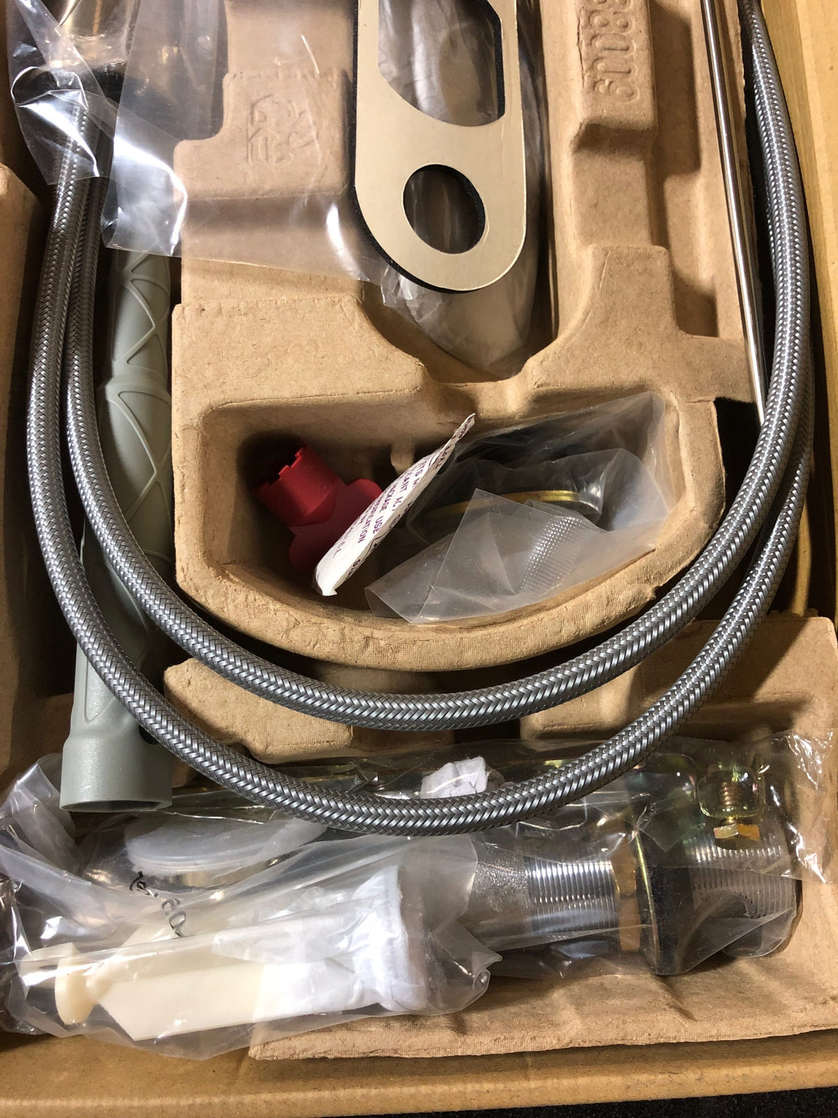 Moen 6600BN Brantford Single-Handle Single-Hole High-Arc Bathroom Faucet in Brushed Nickel