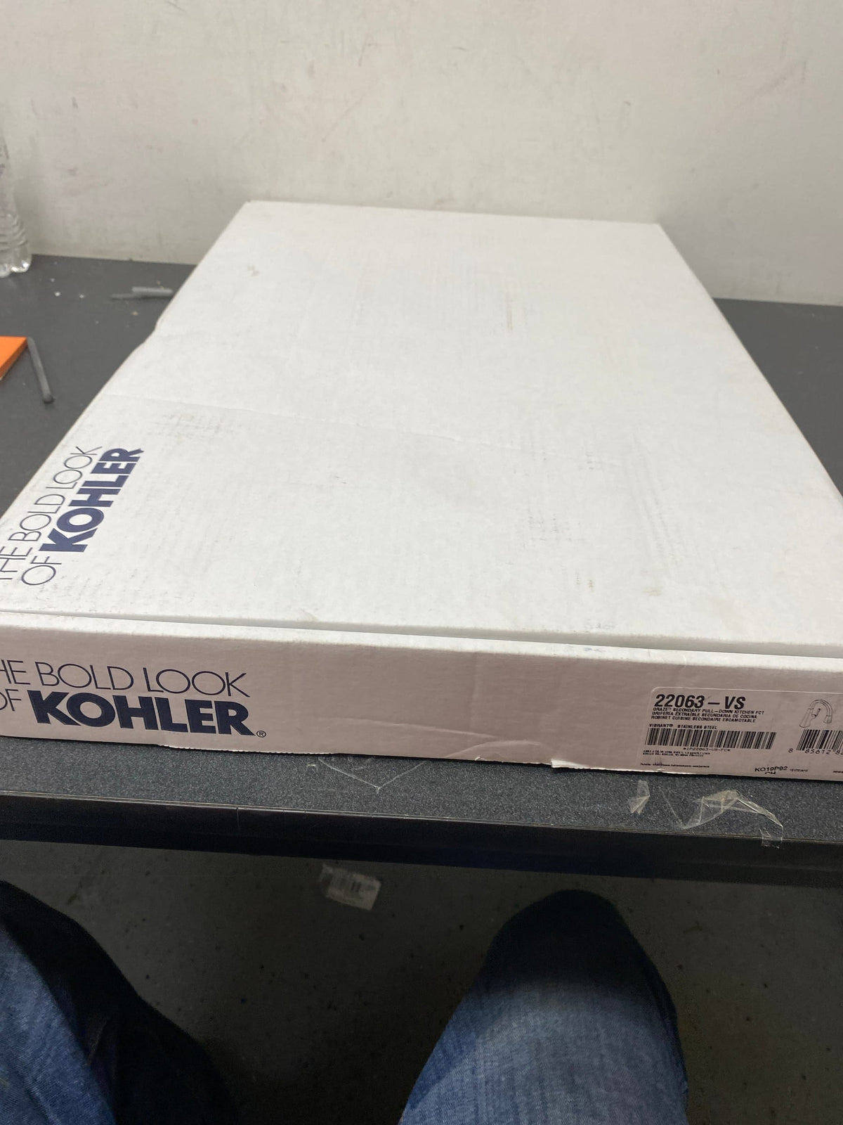 Kohler K-22063-VS Graze 1.5 GPM Single Hole Pull Down Kitchen Faucet - Vibrant Stainless