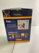 Waterpik YPW-833E 8-Spray Patterns with 1.8 GPM 7 in. Wall Mount Rain Fixed Shower Head in Chrome