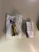 Signature Hardware SHGFRHAGBR Greyfield Single Robe Hook - Aged Brass