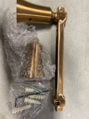 Moen YB0308BG Pivoting Double Post Toilet Paper Holder, Brushed Gold