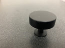 Amerock BP36864FB Radius 1-1/4 Inch Mushroom Cabinet Knob - Matte Black