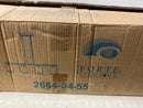 Forte Lighting 2664-04-55 Fiona 4 Light 35" Wide Linear Pendant - Brushed Nickel