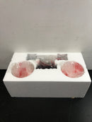 Uolfin R7BMJQHD24336AR Farmhouse Bell Bathroom Vanity Light 2-Light Industrial Cone Black Wall Light with Clear Glass Shades