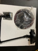 Canarm IWF582A01BK Morocco Single Light 12-1/2" High Wall Sconce with Swing Arm - Black