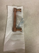 Signature Hardware 441730 Strasbourg 3-3/4 Inch Center to Center Bar Cabinet Pull - Antique Copper