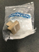 Amerock BP55271CZ Blackrock 1-3/16 Inch Square Cabinet Knob - Champagne Bronze