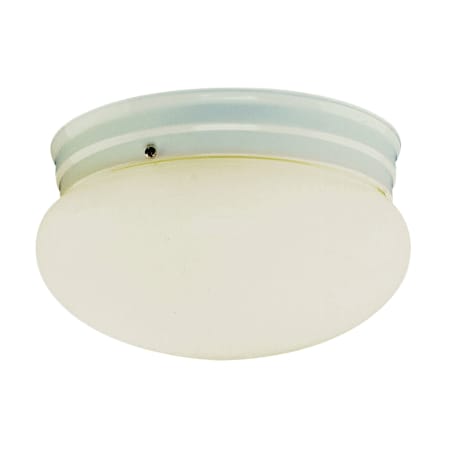 Trans Globe Lighting PL-3620-1 BN Dash Single Light 10" Wide Flush Mount Ceiling Fixture - Brushed Nickel