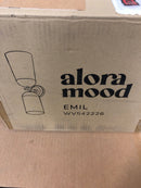 Alora Lighting WV542226AGWT Emil 2 Light 23" Tall Wall Sconce - Aged Gold / Walnut