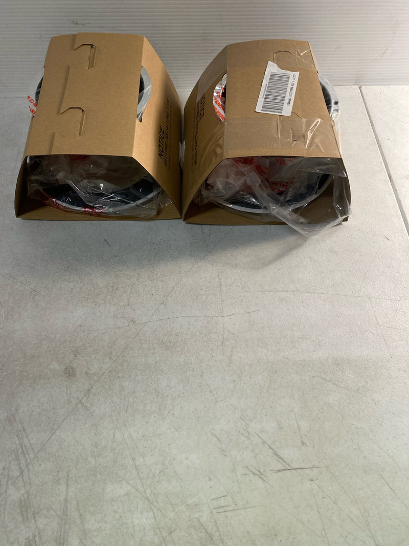 Juno V3040N PW Contractor Select 6 in. White Recessed Strippled Opal Lens Shower with Reflector Trim