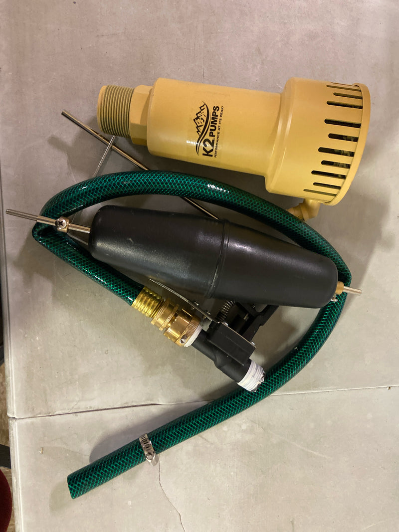 K2 ASP00001K Water Powered Backup Sump Pump
