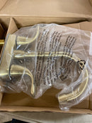 Glacier bay 4511762P Alima 4 in. Centerset 2-Handle High-Arc Bathroom Faucet in Matte Gold