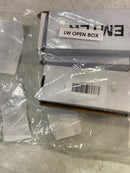 Emtek 91014US7 4" x 4" Square Corner Plain Bearing Mortise Hinge - Pair - French Antique