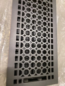 Signature Hardware 401113 Honeycomb Brass Floor Register - 6" x 12" (6-5/8" x 13-1/4" Overall) - Oil Rubbed Bronze