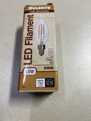 Bulbrite 776966 Filaments B11 6 Watts LED B11 5000 Kelvin (Soft Daylight) Light Bulb