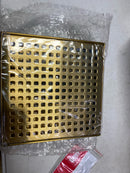 Oatey Designline Decorative Shower Drains, Brushed Gold