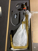 Vigo VG02031MG Parsons 1.8 GPM Single Hole Pull Down Kitchen Faucet - Matte Brushed Gold