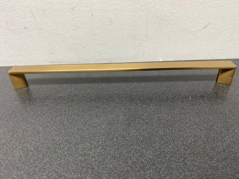 Emtek 86267US4 Trinity 10 Inch Center to Center Handle Cabinet Pull - Satin Brass