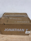 JONATHAN Y Lighting JYL1301C Lisa 9" Tall LED Plug-In Wall Sconce - Gray