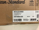 American standard 0610.000.020 Boulevard 17 in. x 15.5 in. Undermount Bathroom Sink In White Vitreous China