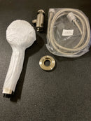Brizo 88898-NK Levoir 1.75 GPM Multi Function Hand Shower Package with H2Okinetic Technology - Includes Hose, Holder and Wall Supply - Luxe Nickel