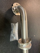Kingston Brass GB1224CT Designer Trimscape Concealed Flange Textured ADA 24-Inch Grab Bar with 1.5-Inch Outer Diameter, Stainless Steel