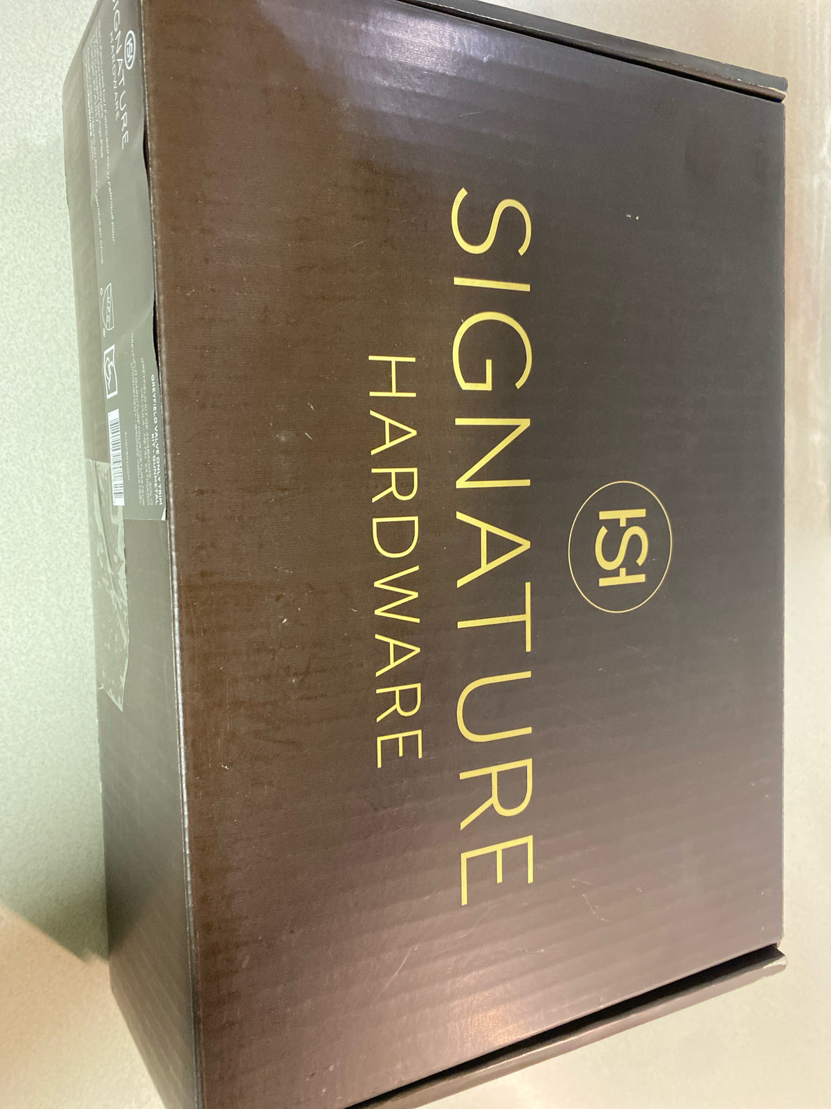 Signature Hardware SHGF8010GM Greyfield Pressure Balanced Valve Trim Only - Less Rough-In Valve - Gunmetal