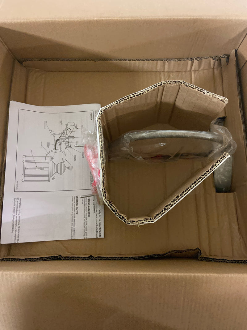 Westinghouse 6360900 Watts Creek 11" Tall LED Outdoor Wall Sconce - Galvanized Steel