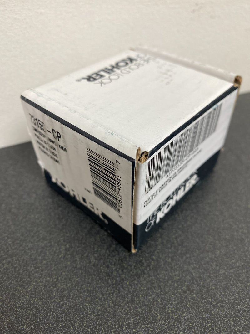 Kohler K-73155-CP 3/4 Inch Round Cabinet Knob - Polished Chrome