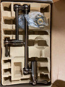 Signature Hardware 954008 4.6 GPM Double Handle Wall Mounted Retractable Pot Filler - Oil Rubbed Bronze