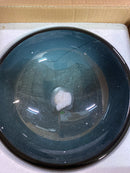Miseno MVS-TIS-168-12-NODRAIN Marrone 12" Circular Glass Vessel - Grey