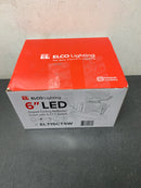 Elco EL715CT5W The Slant System 6" Integrated LED Reflector Recessed Trim - 1050 Lumens - White