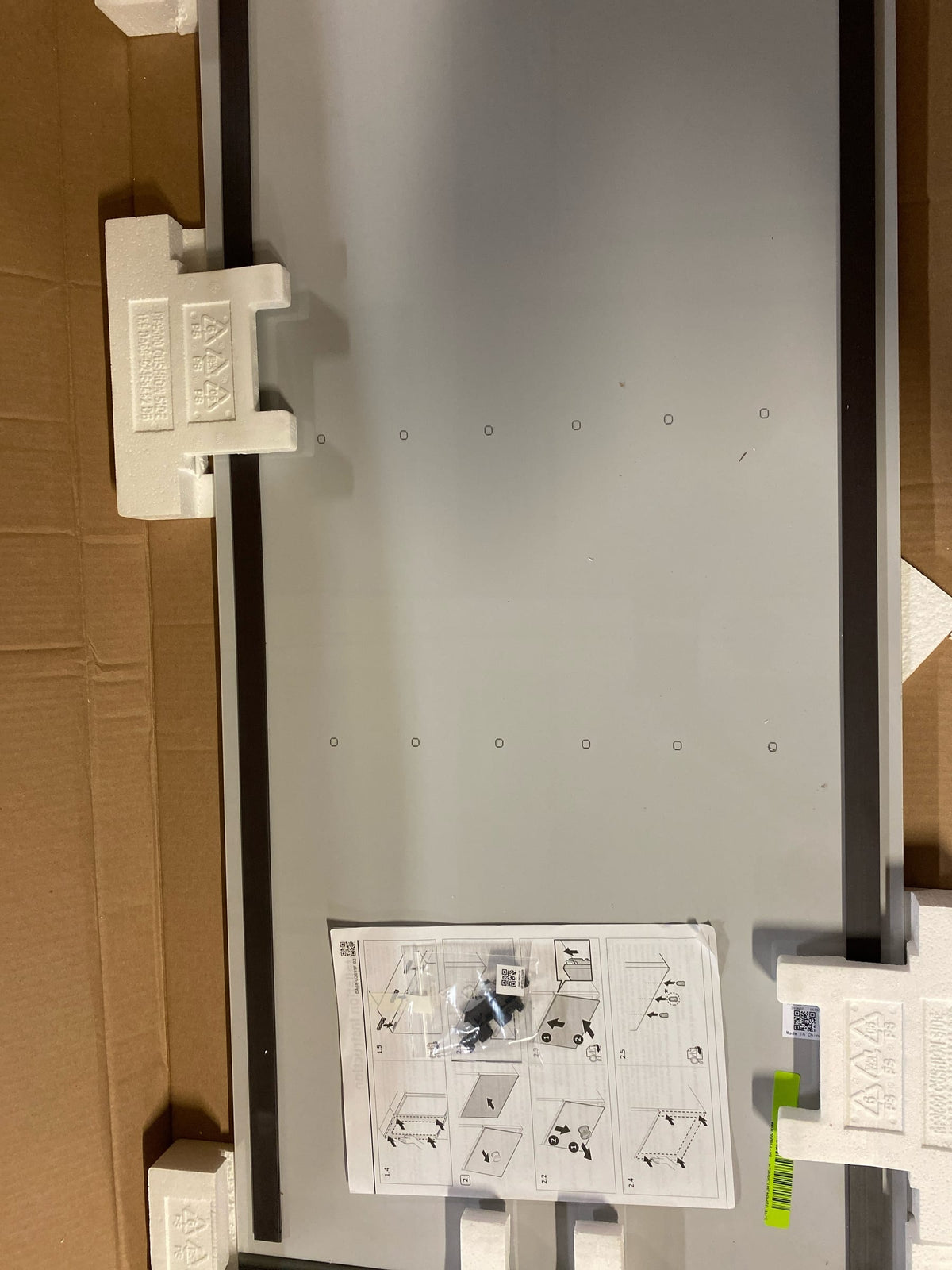 Samsung RA-F18DUU12 Bespoke Top Panel in White Glass for 4-Door Flex French Door Refrigerator