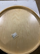 Rev-A-Shelf LD-4BW-001-28SB-1 Lazy Daisy Banded Wood Single 1 Shelf 28" Full Circle Bottom Mount Swivel Bearing Lazy Susan for Corner Base Cabinets - No Post - 78 Lb Capacity - Maple