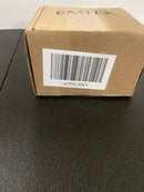 Emtek 820CUS10B LH Cortina Brass Modern Privacy Leverset - Oil Rubbed Bronze Rectangular Rosette