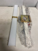 Visual Comfort 700BCMLN24WNB-LED930-277 Milan 25" Wide LED Bath Bar - Natural Brass