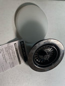 Elkay LKQD35CA Polymer 3-1/2" Disposer Flange with Removable Basket Strainer and Rubber Stopper - Caviar