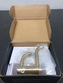 Kohler K-35927-2MB Castia by Studio McGee Double Hook Robe Hook - Vibrant Brushed Moderne Brass