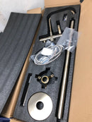 Vinnova 109215-BTF-SN Delara Freestanding Tub Filler, Brushed Nickel