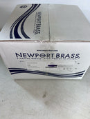 Newport Brass 2158/56 showerheads, Flat Black