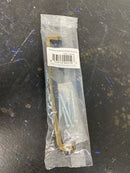 Jeffrey Alexander 1092-160AEM Milan 1 Series 6-5/16" Center to Center Rounded Corner Cabinet Handle / Drawer Pull - Distressed Antique Brass