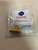 Hickory hardware H077850BGB Piper Collection T-Knob 1-5/8 in. x 5/8 in. Brushed Golden Brass Cabinet Bar Knob