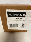 Infinity Drain CDA 22 Compact Clamp Down Drain ABS 2" Throat, 2" Outlet - N/A