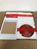 Stella 12" Moravian Star Metal/Clear Glass LED Pendant, Oil Rubbed Bronze/Mercury Glass