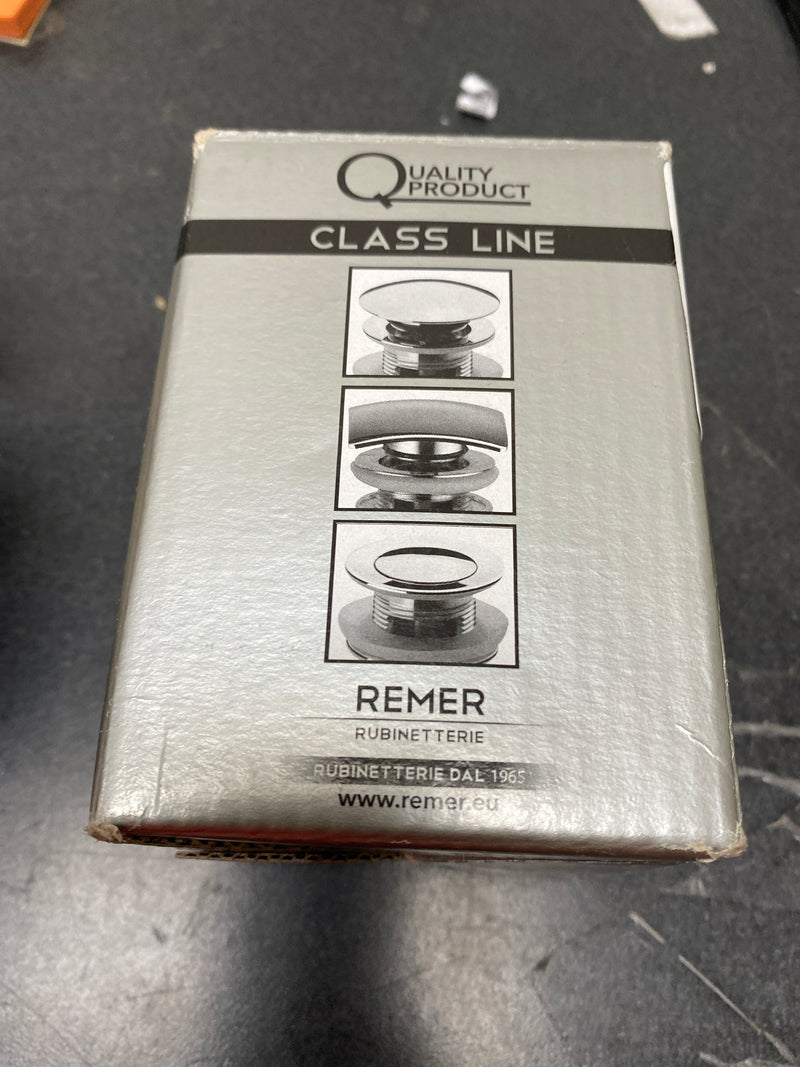 Nameeks Remer 905CC2-CR Remer Pop-Up Drain with Click-Clack Feature and Overflow - Chrome