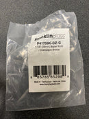 Franklin Brass P41759K-CZ-C Napier 1-1/8 Inch Geometric Cabinet Knob - Champagne Bronze